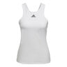 Y Tank Top Women-White Aluminum