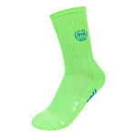 BIDI BADU Clothing BIDI BADU Tamio Tech Crew Sports Socks 3 Pack-Light Green,Dark Blue