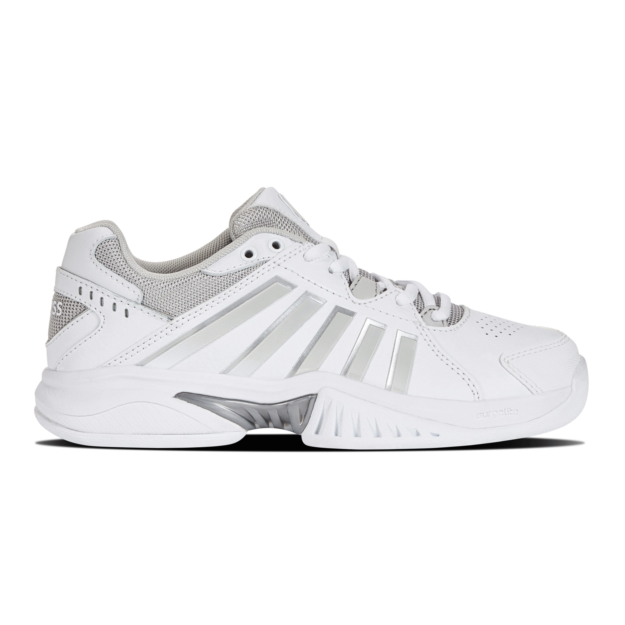 Receiver V Carpet Shoe Women White Silver