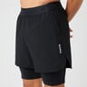 Borg 2 In 1 Shorts Men - black