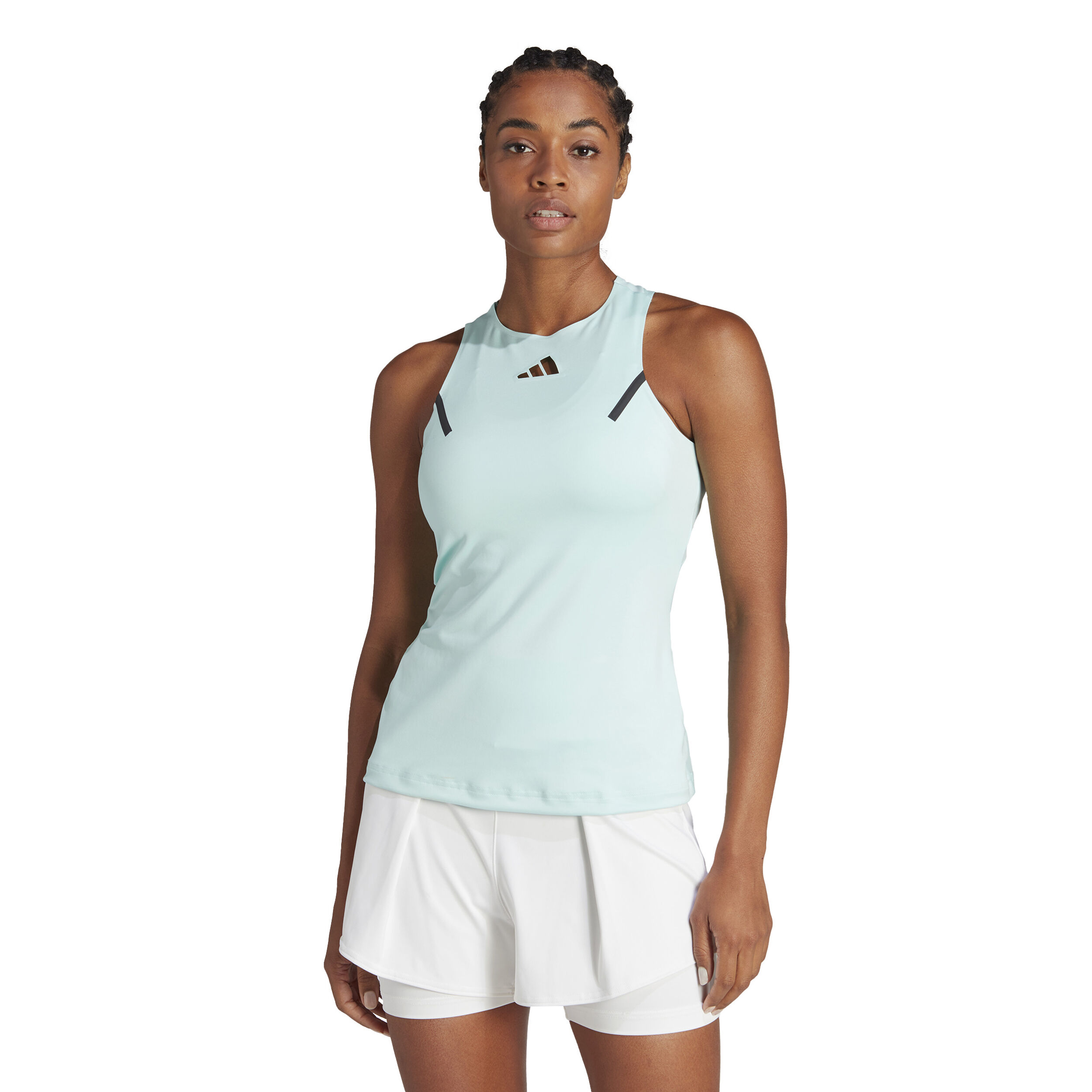 Tennis Premium Tank Top Women Turquoise