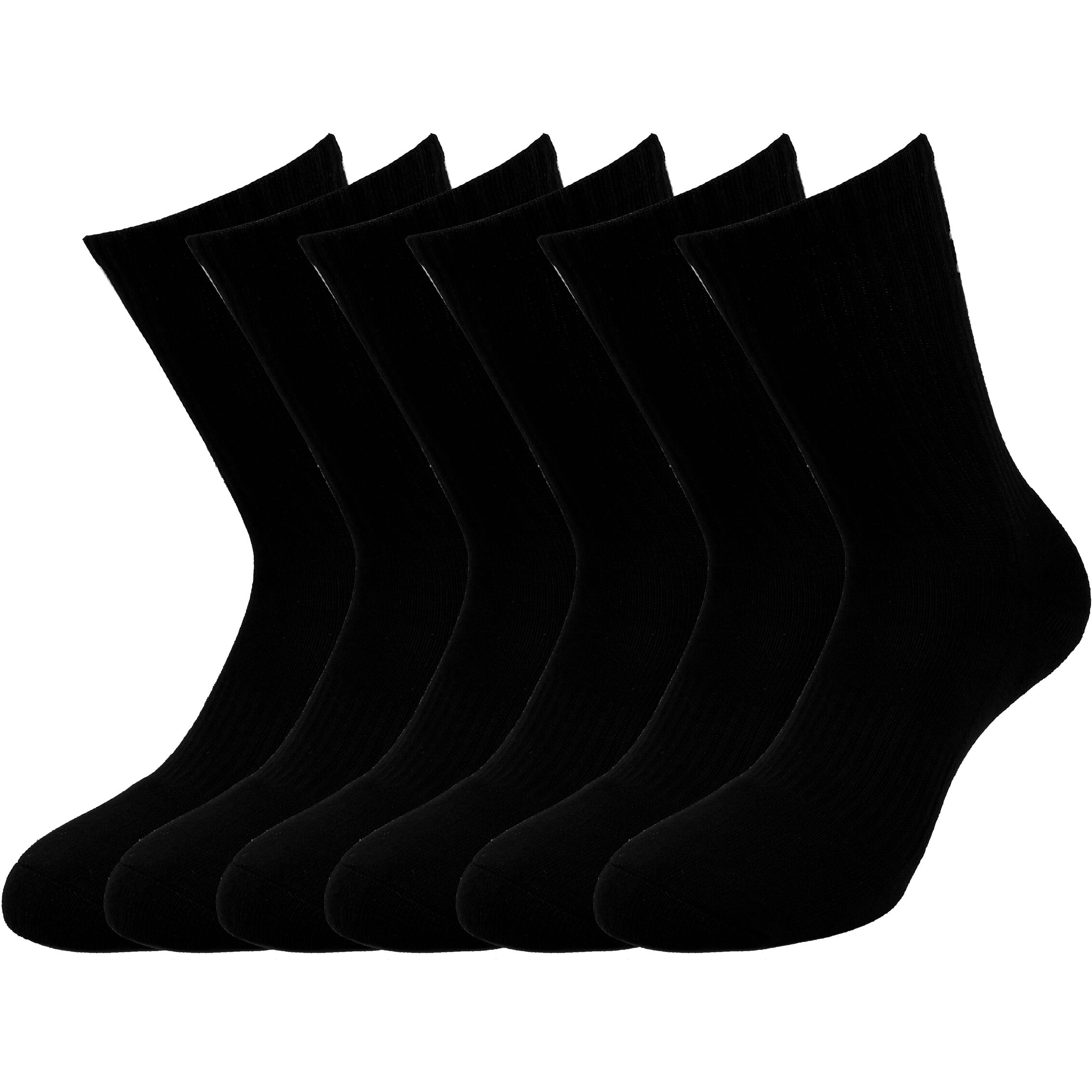Buy Under Armour Charged Cotton 2.0 Sports Socks 6 Pack Black Grey online Tennis Point COM