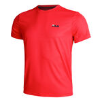 Fila Clothing Fila Logo Small T-Shirt Men-Red