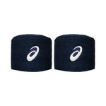 ASICS Tennis apparel ASICS Wrist Band Pair Wristband - 2 Pack Unisex-dark blue