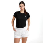 BIDI BADU Tennis apparel BIDI BADU Crew 2.0 T-Shirt Women-black