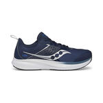 Saucony Running shoes Saucony Ride KDZ Neutral Running Shoe Kids-Dark Blue,Silver