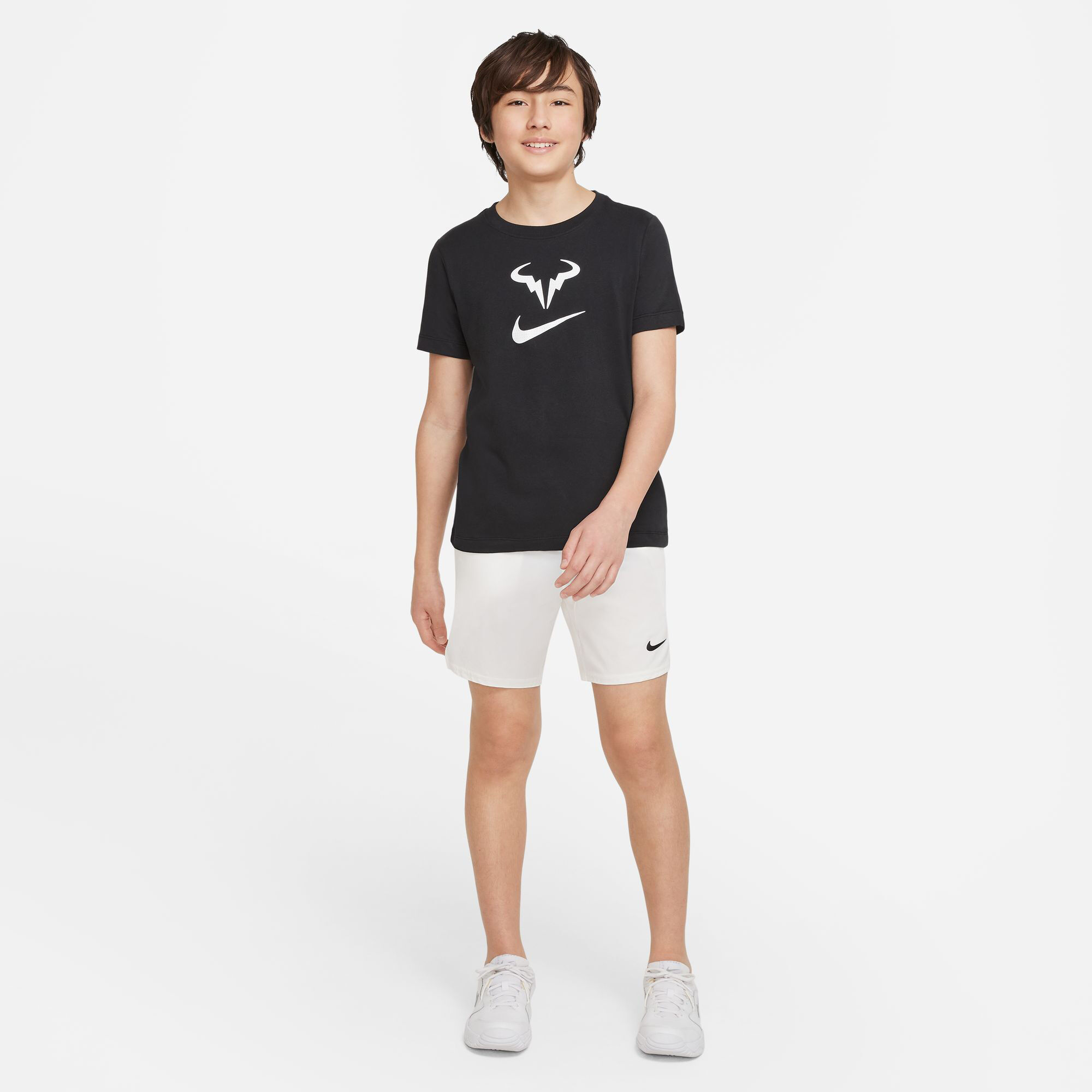 ナイキRafael Nadal Tシャツ DRI-FIT M ブラック Nike Rafa Nadal Academy Black Polyester T-Shirt Men's L | eBay