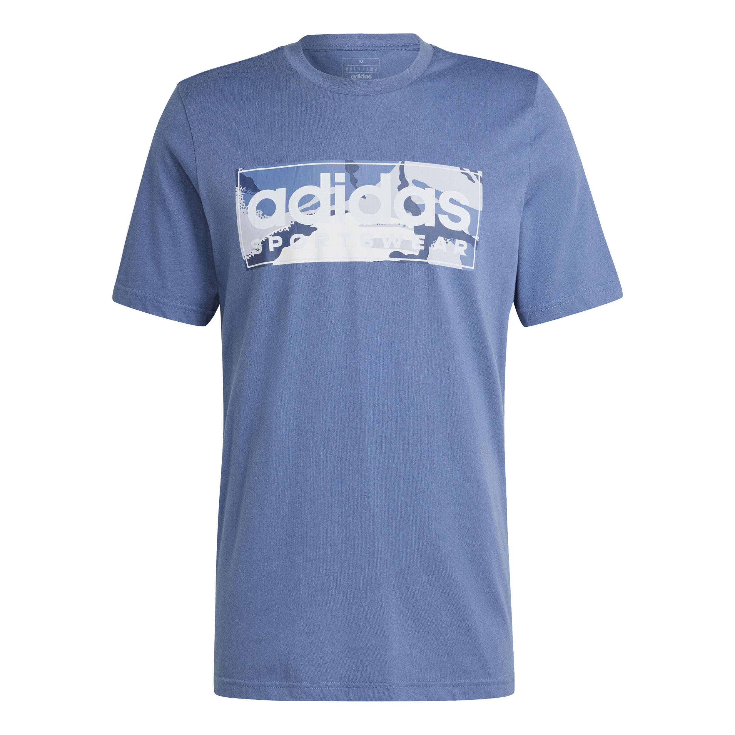 Blue camo adidas shirt 2025