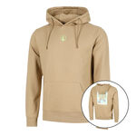 Quiet Please Clothing Quiet Please Wild Collage Hoody Men-Beige,Multicoloured