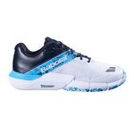 Babolat Padel shoes Babolat Movea 2 Padel Shoe Men-White,Light Blue