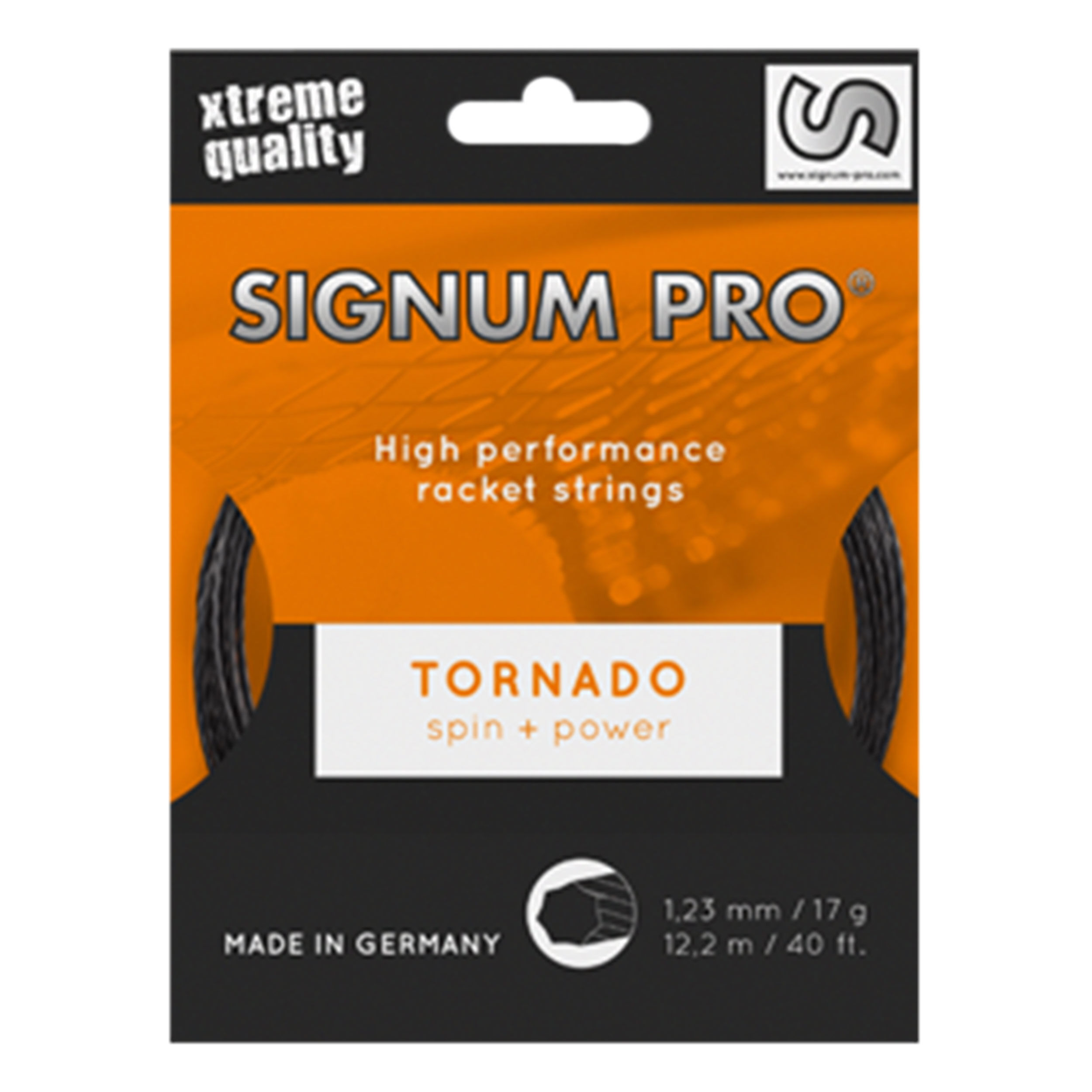 Signum Pro Sigtorn129 Set Tornado 1.29 Tennis String for sale online 