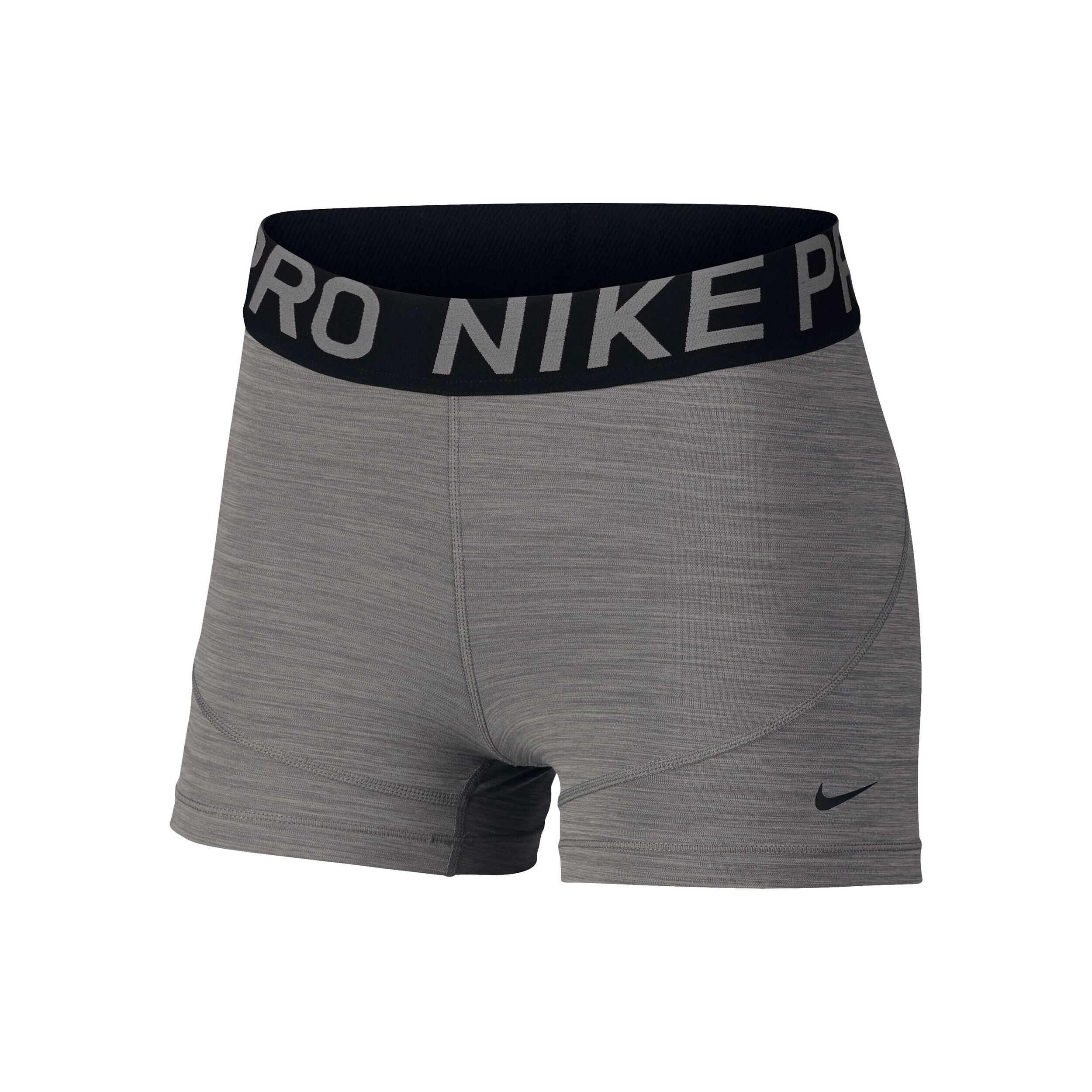 grey nike pro shorts xs