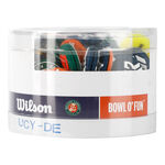 Wilson Racket accessories Wilson Roland Garros Collection Bowl Dampener Box Of 75 Pcs-Multicoloured