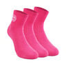 Anchor Ankle Move Tennis Socks 3 Pack-Pink