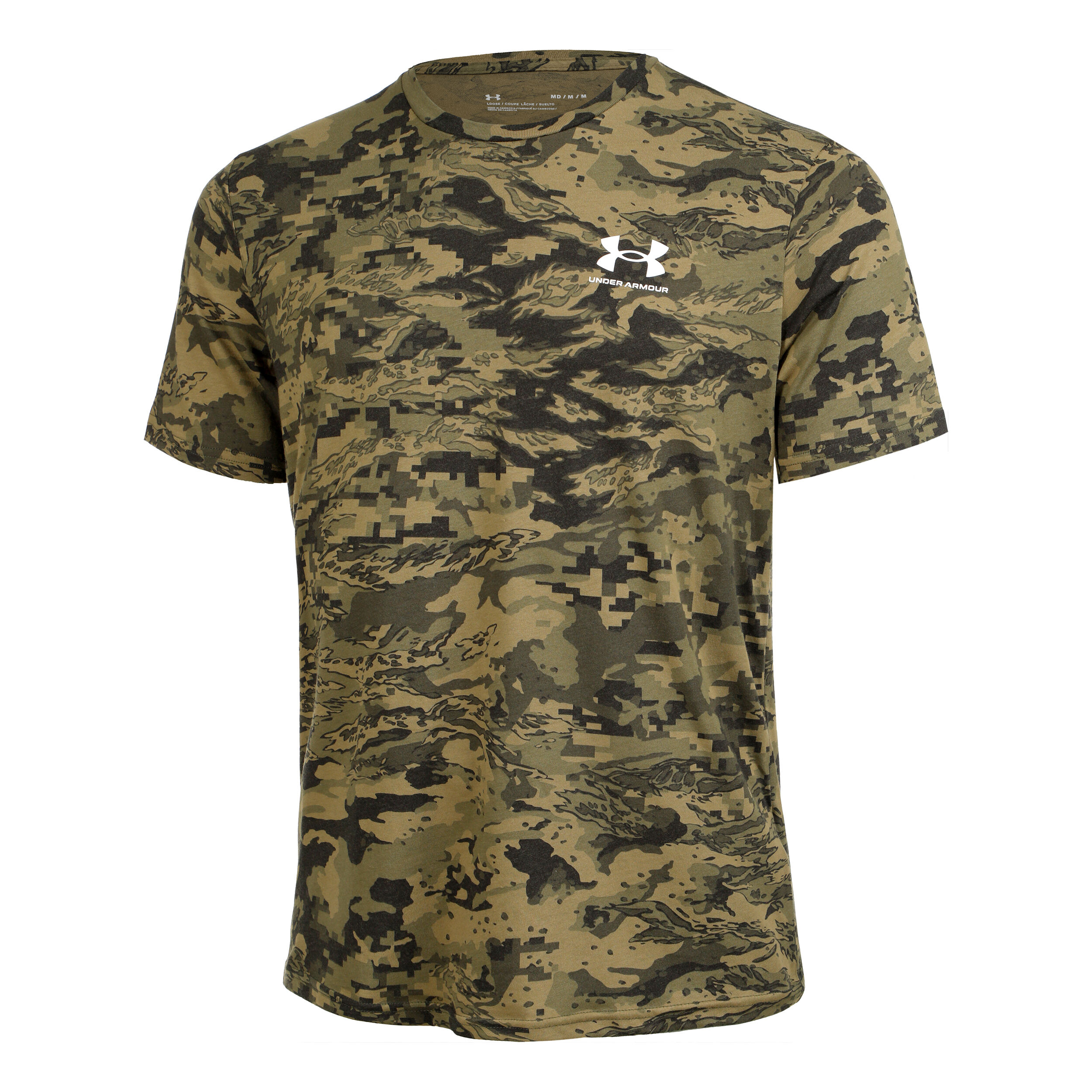 Buy Under Armour ABC Camo T Shirt Men Black Multicoloured online