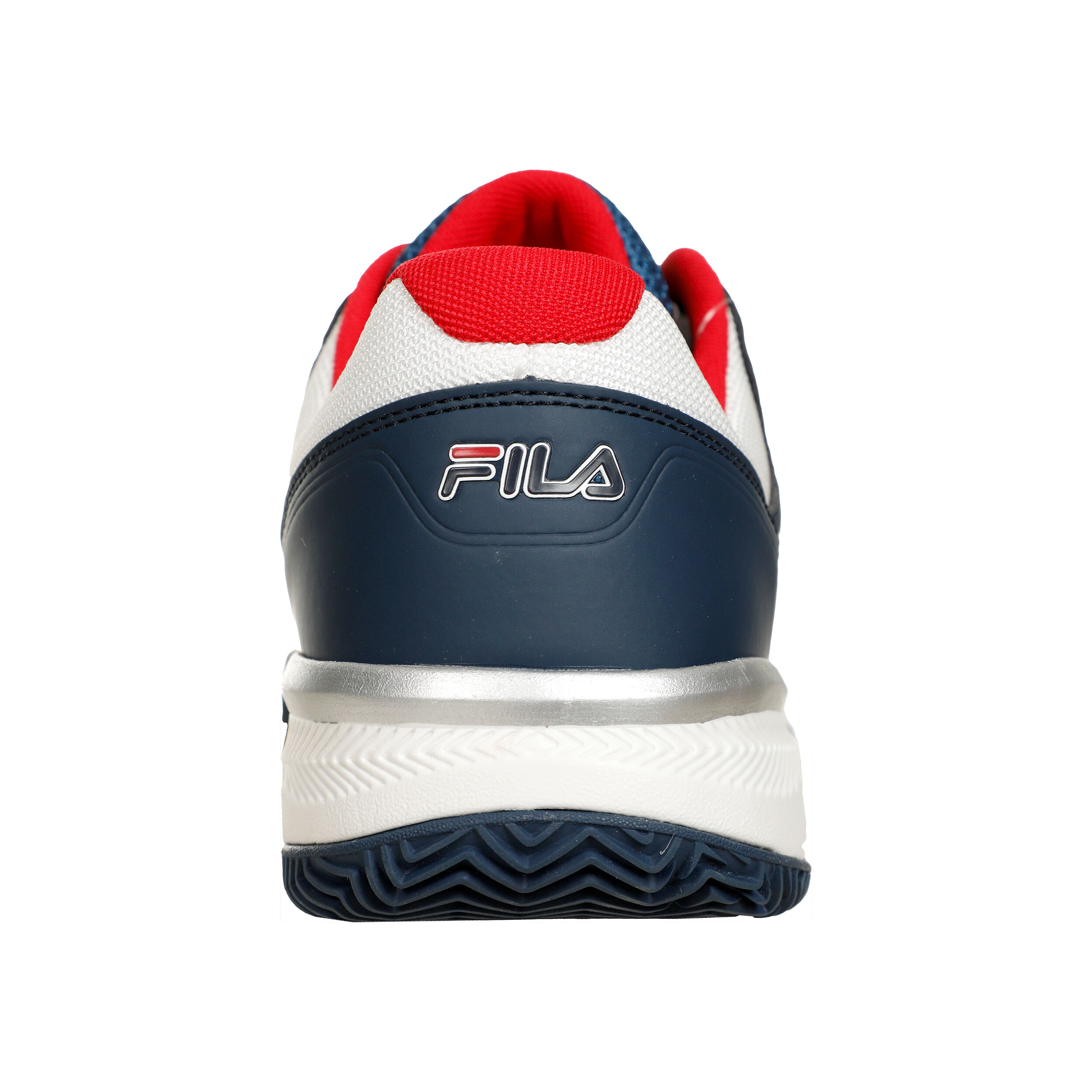 White and blue fila shoes online