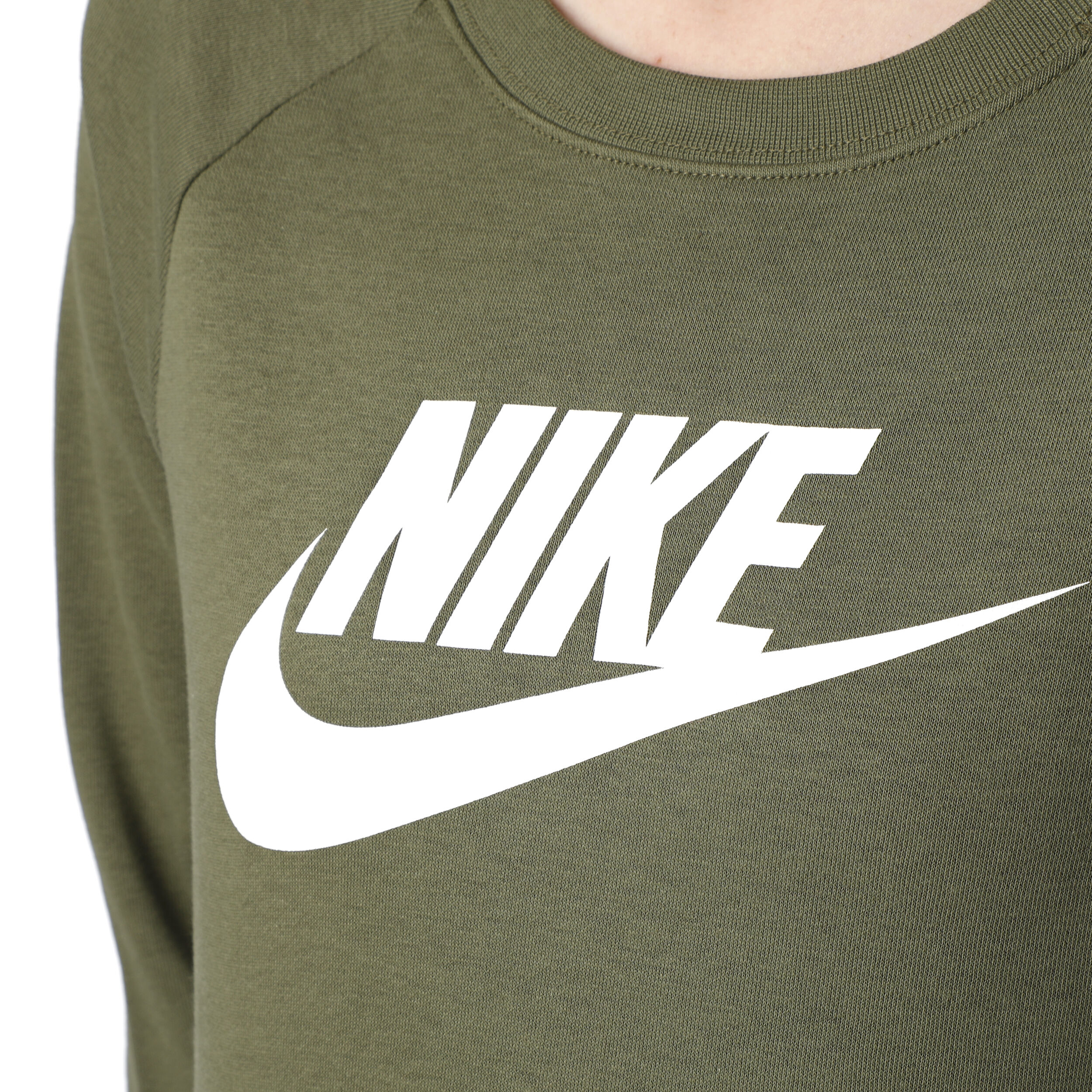 Olive green and pink nike shirt discount