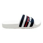 Fila Shoes Fila Heritage Slides Slippers Men-White,Dark Blue