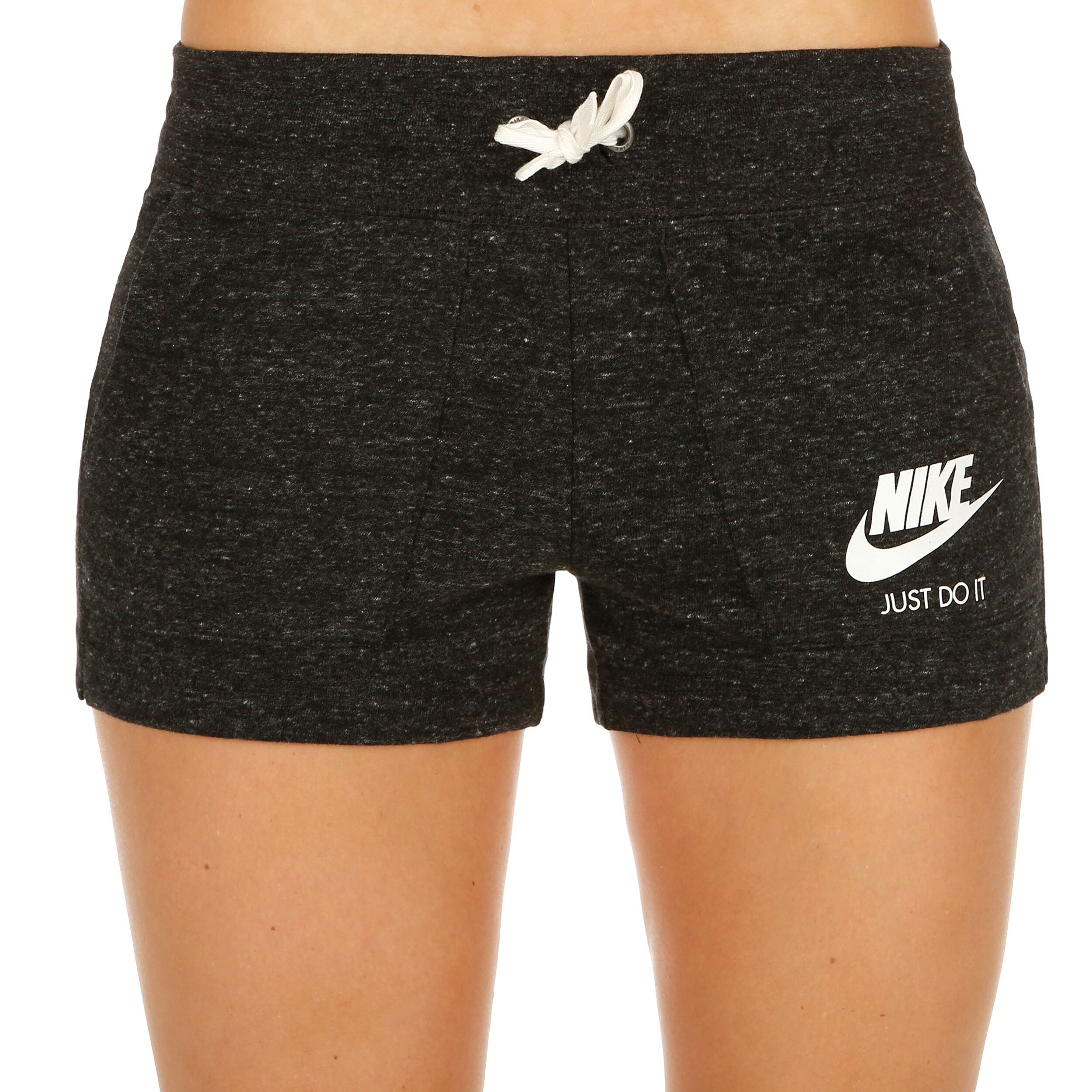 Buy Nike Sportswear Gym Vintage Shorts Women Black White online