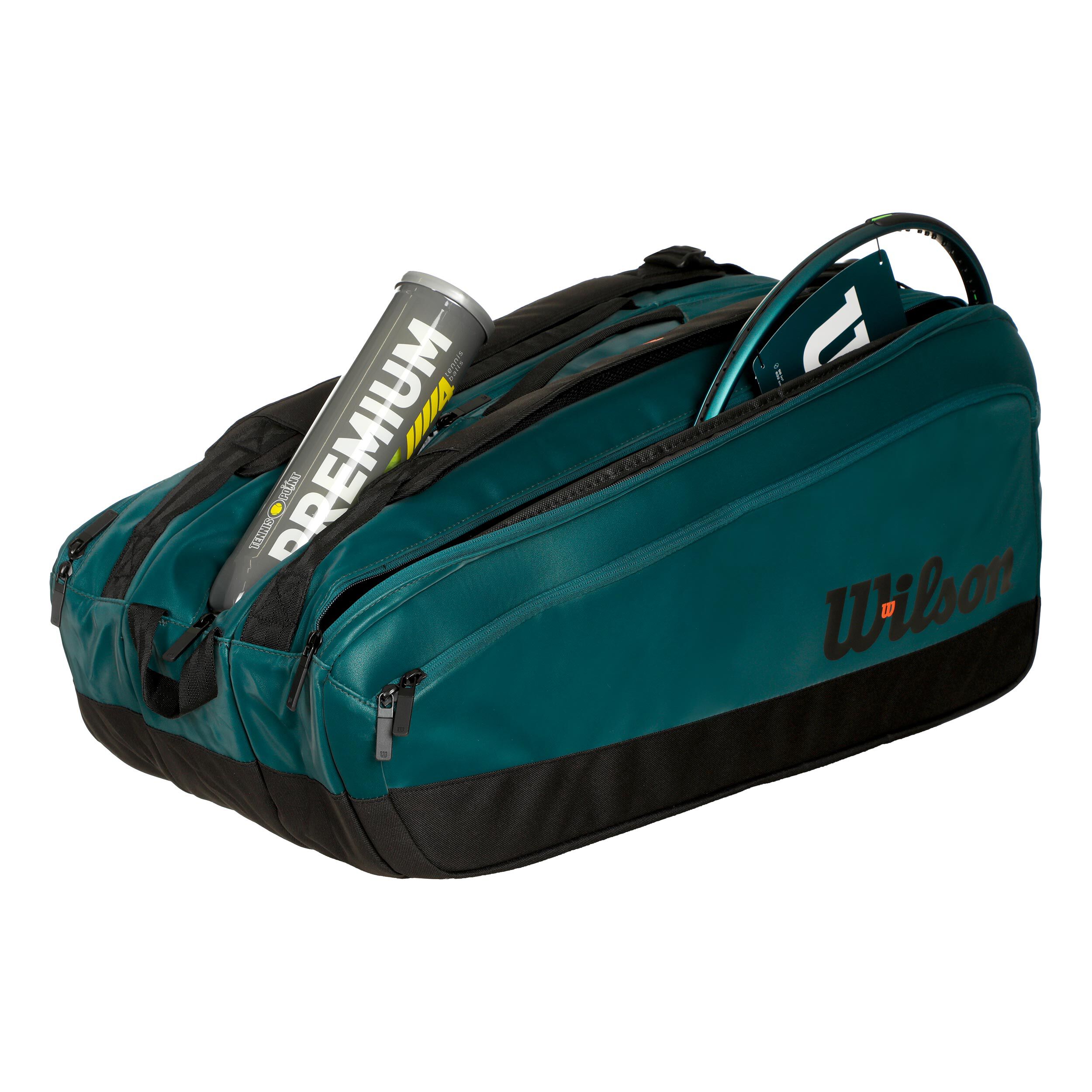 Blade Super Tour Racket Bag 15 Pack Petrol Black