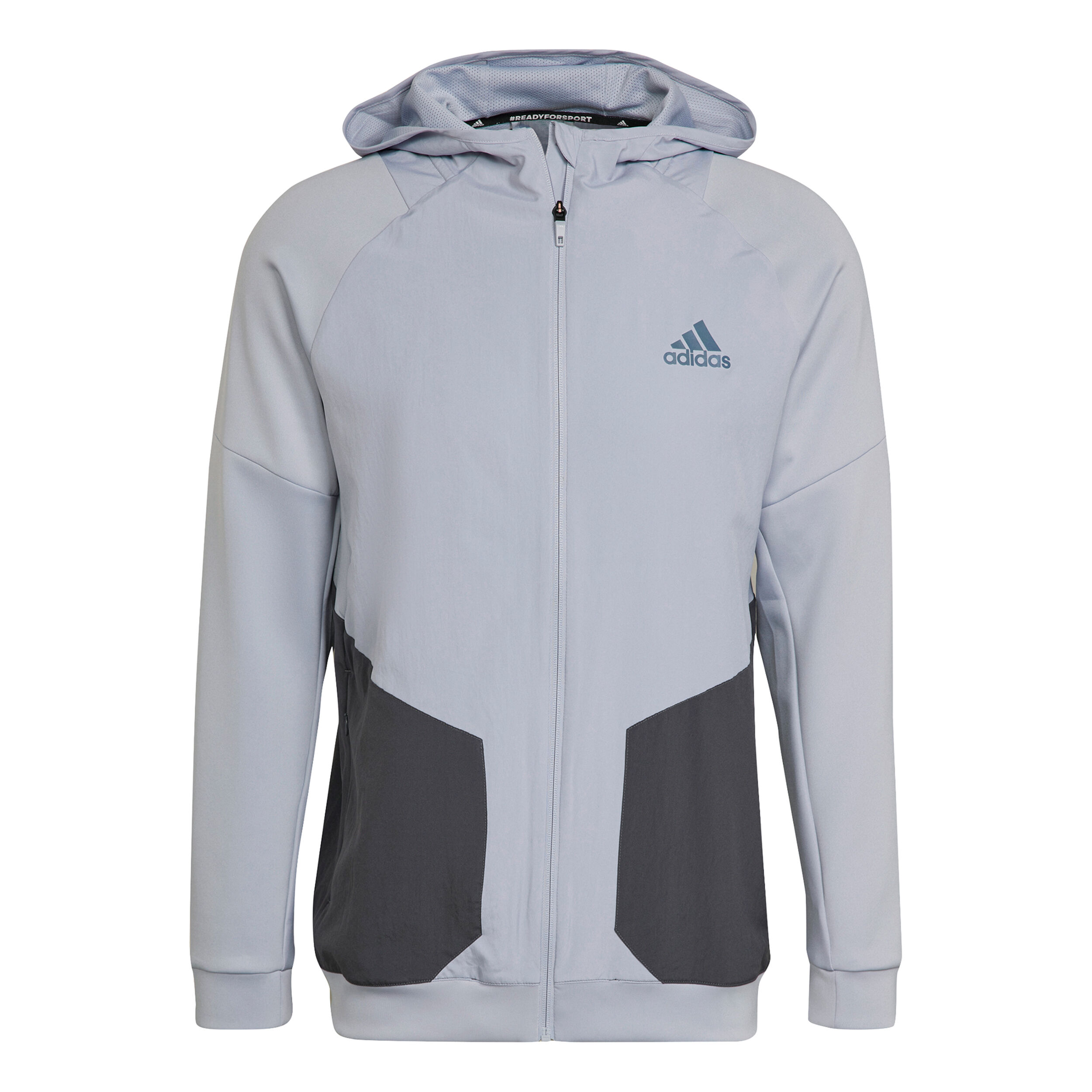 Buy adidas Training Zip Hoodie Men Silver Grey online Tennis