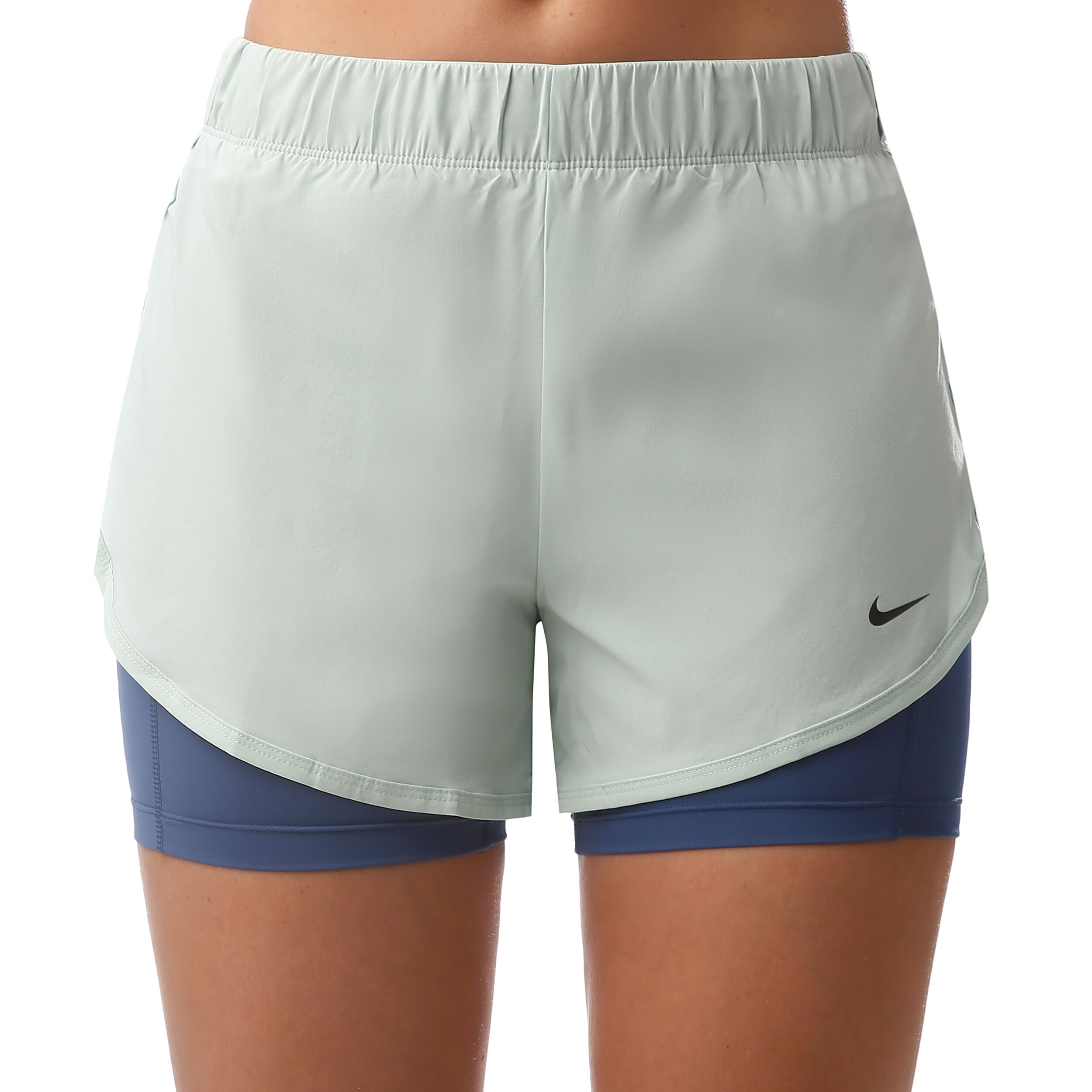 Flex 2in1 Shorts Women Mint Dark Blue