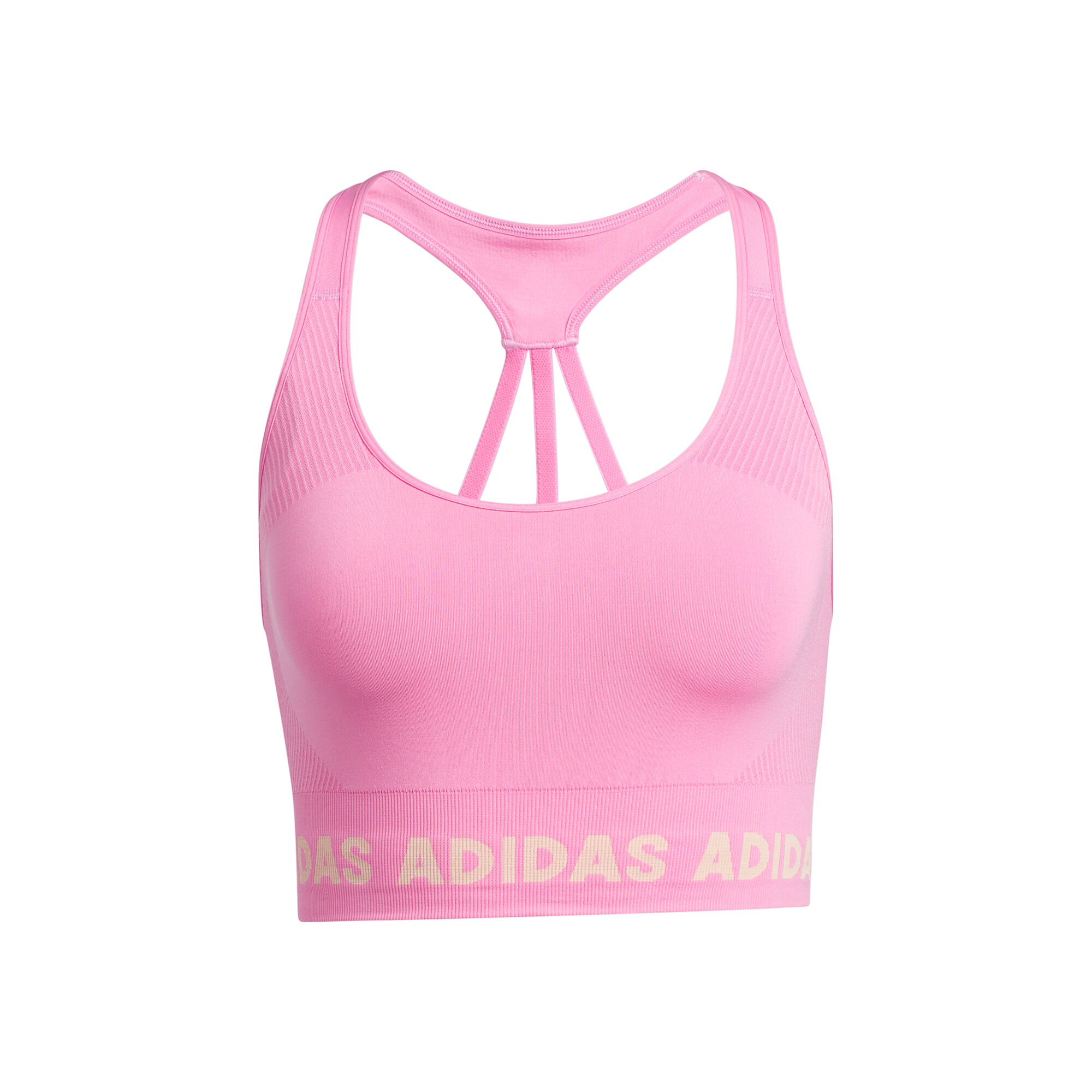 Buy adidas Aeroknit Sports Bras Women Pink, Yellow online