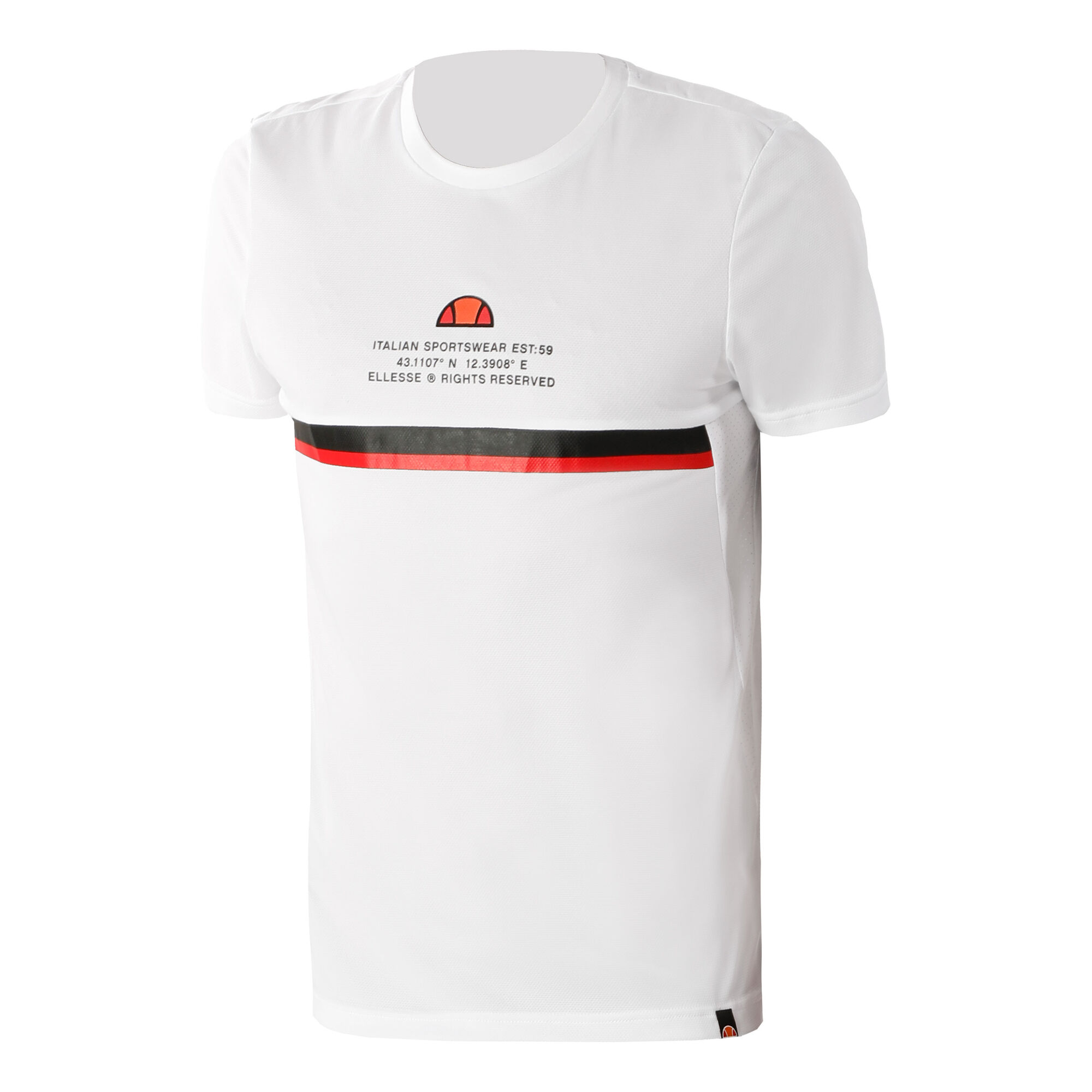krans Reusachtig Woning buy Ellesse Game T-Shirt Men - White, Multicoloured online | Tennis-Point