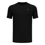 Odlo Clothing Odlo Crew Running Shirt Men-Black