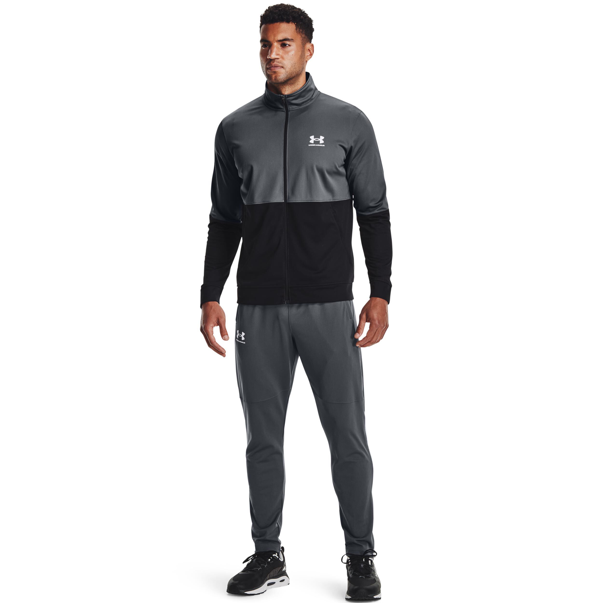 Pique Track Training Pants Men Grey
