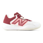 New Balance Tennis shoes New Balance 696 All Court Shoe Women-White,Red