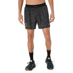 ASICS Clothing ASICS Fujitrail AOP 5in Running Shorts Men-Black
