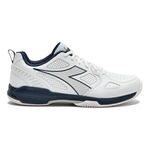 Diadora Clay court shoe Diadora S.Challenge 7 Clay court shoe Men-white, dark blue