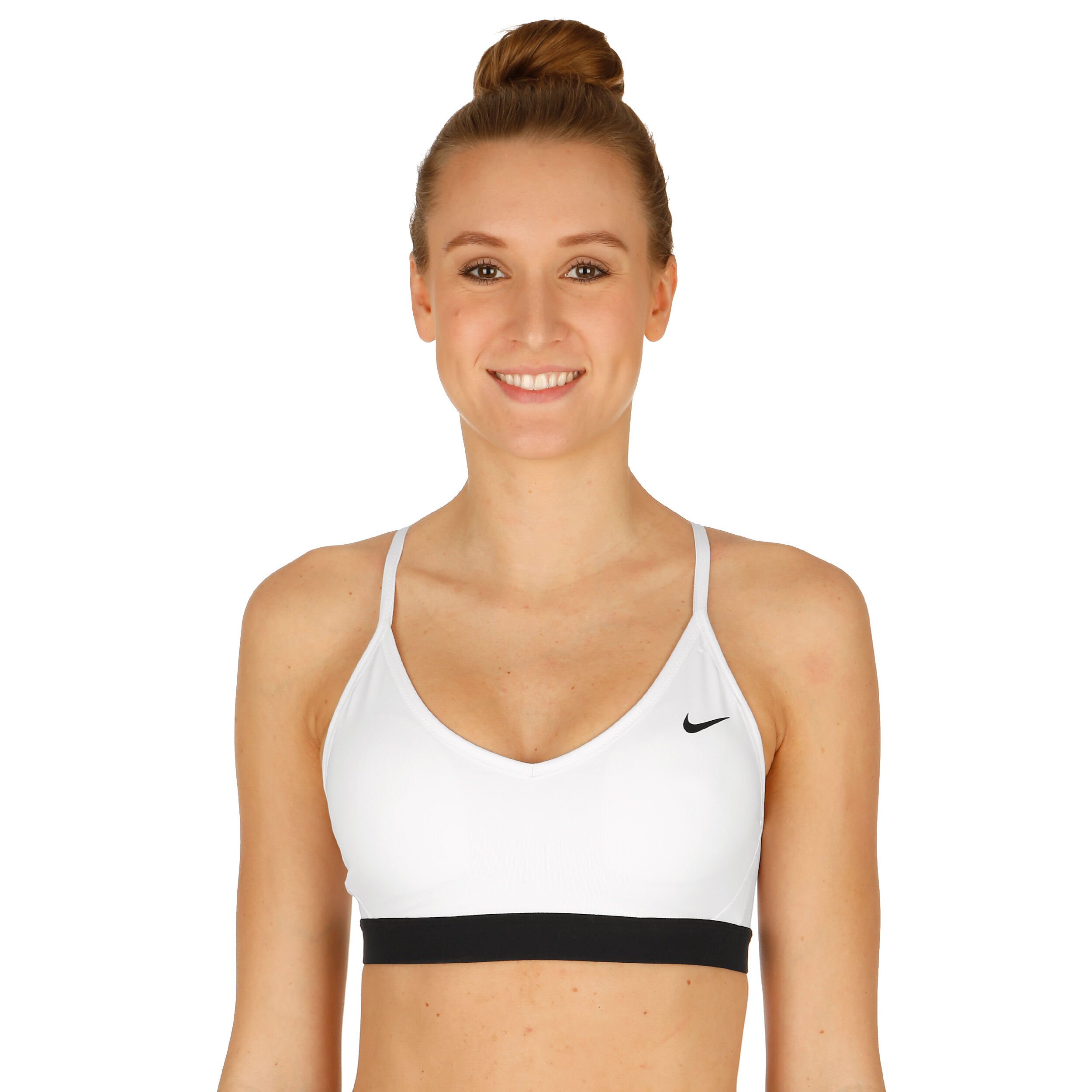 Nike white shop indy sports bra
