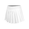 Create Pleated Skirt Girls-White,Petrol
