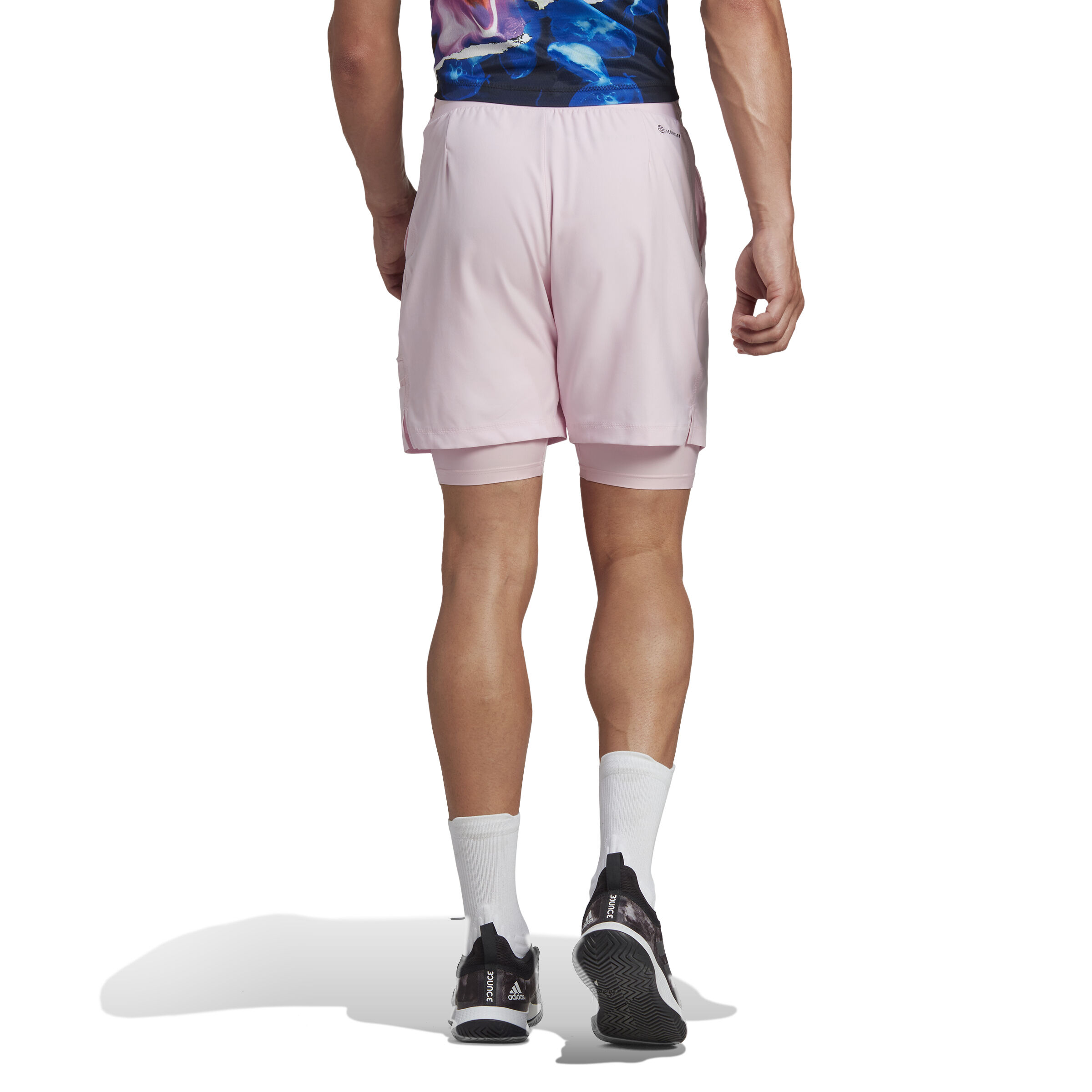 Buy adidas US Series 2in1 Shorts Men Pink online Tennis Point COM