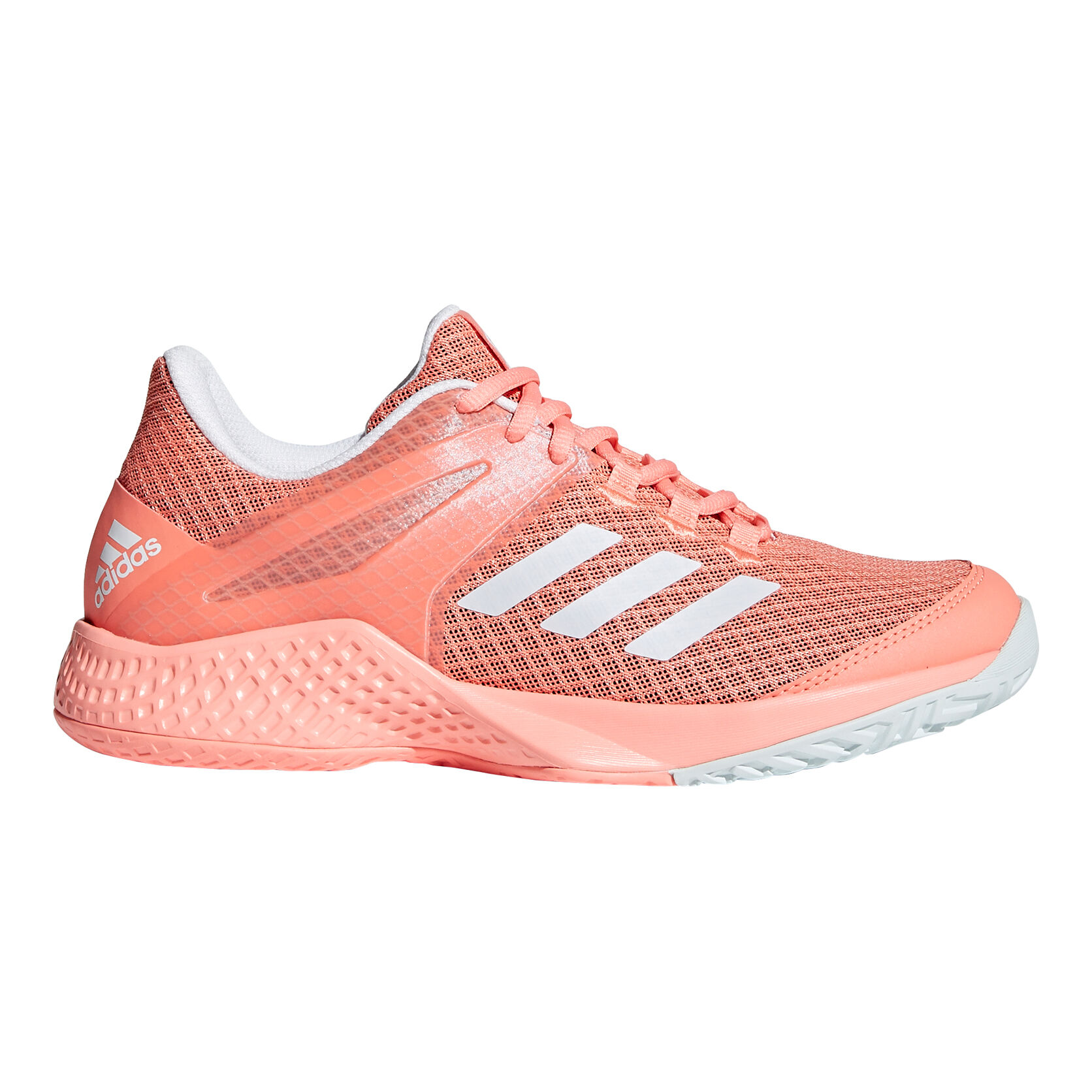 Adizero Club All Court Shoe Women Apricot White