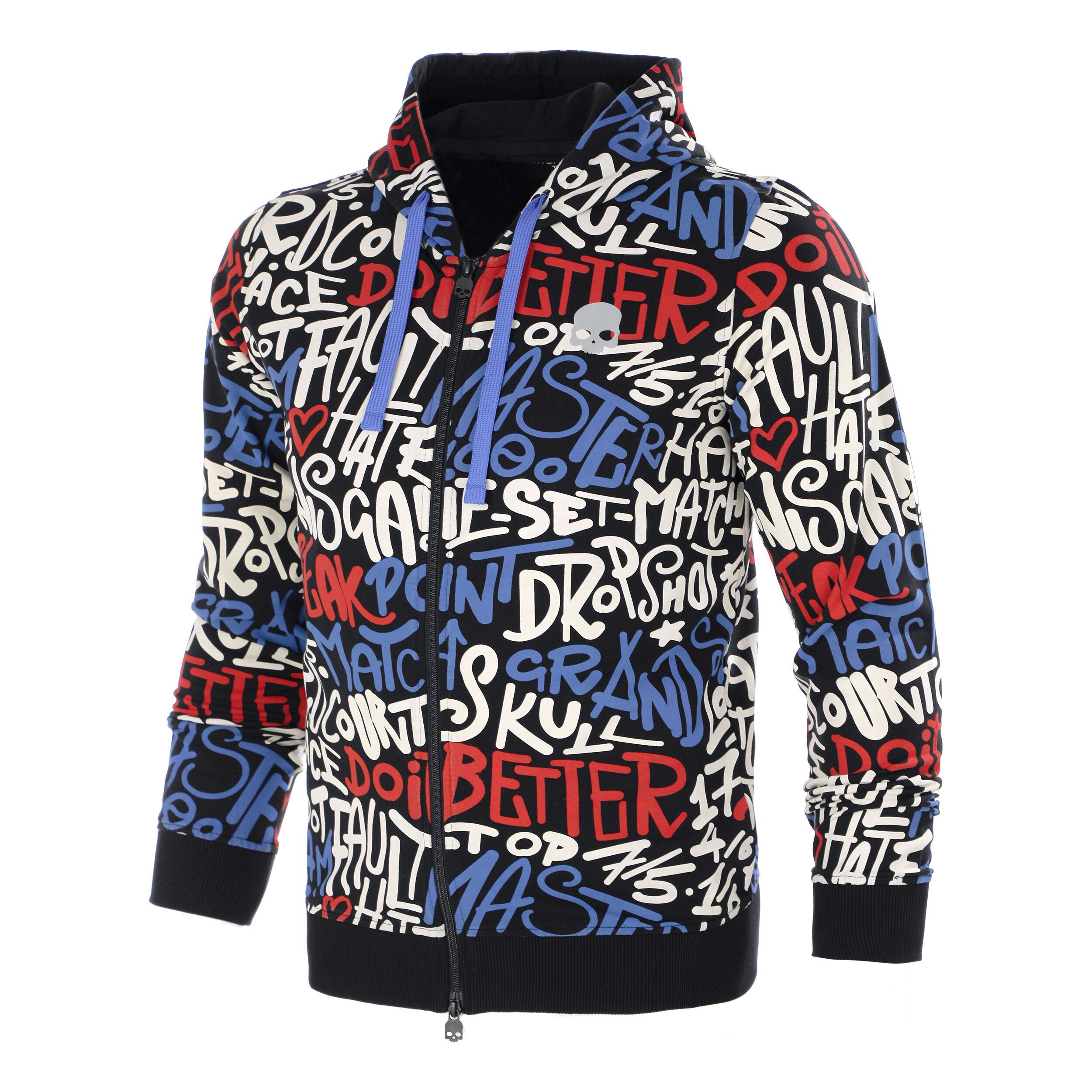 パーカー・フーディ Hydrogen TENNIS GRAFFITI HOODIE 2020 Graffiti Hoodie - Hydrogen Tennis Clothing