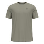 Odlo Clothing Odlo Zeroweight Chill-Tec Running Shirt Men-Khaki