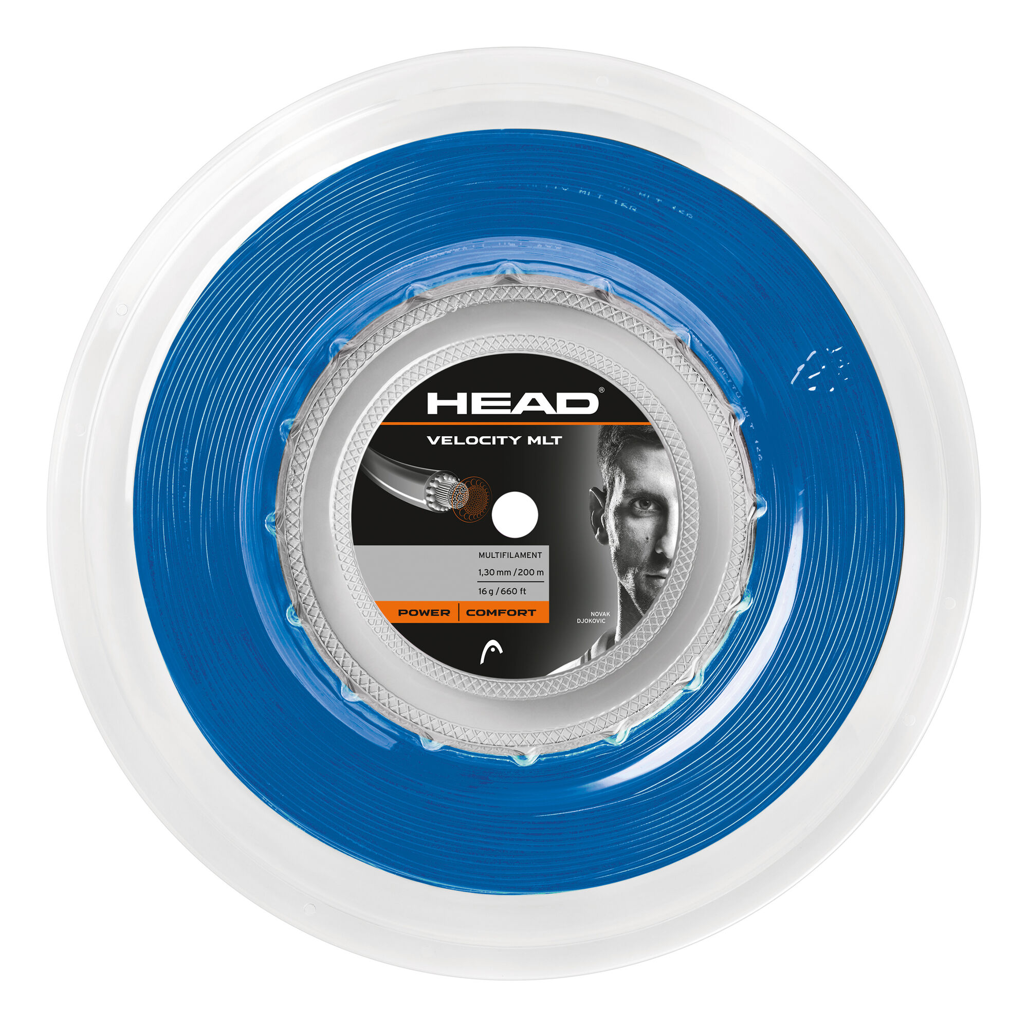 Buy HEAD Velocity MLT String Reel 200m Blue online
