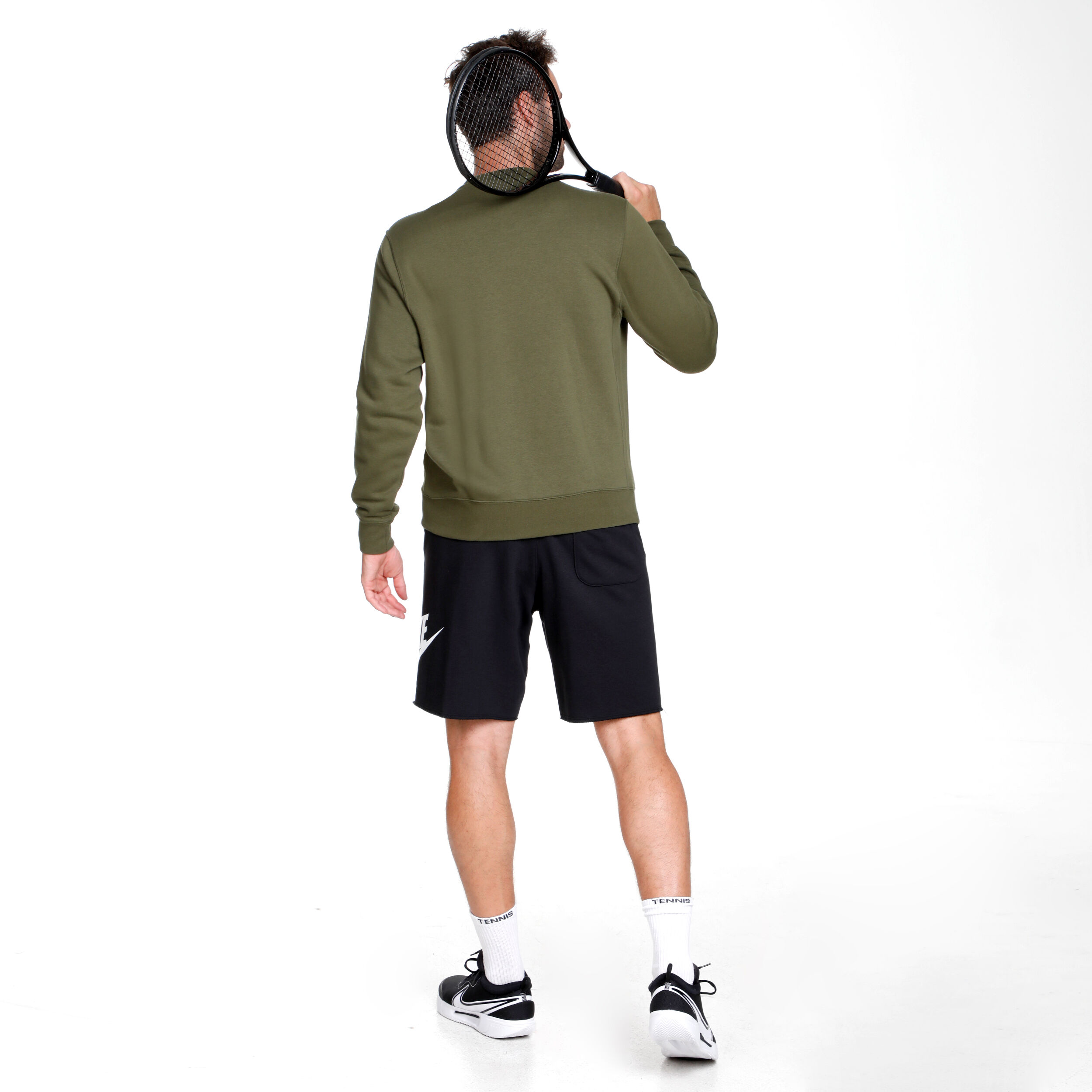 Olive canvas nike outlet hoodie