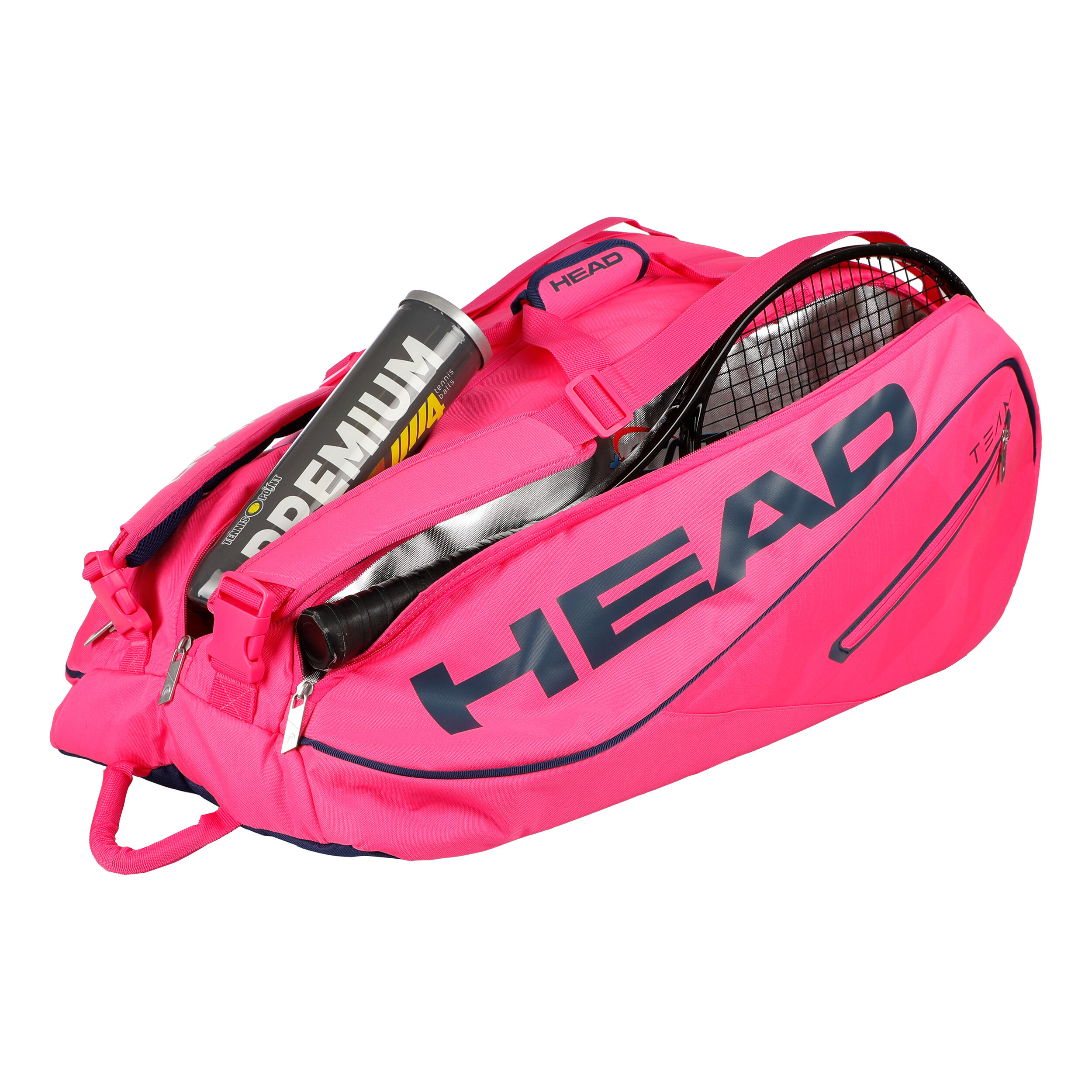 Team 12R Monstercombi Racket Bag Special Edition - Pink, Dark Blue