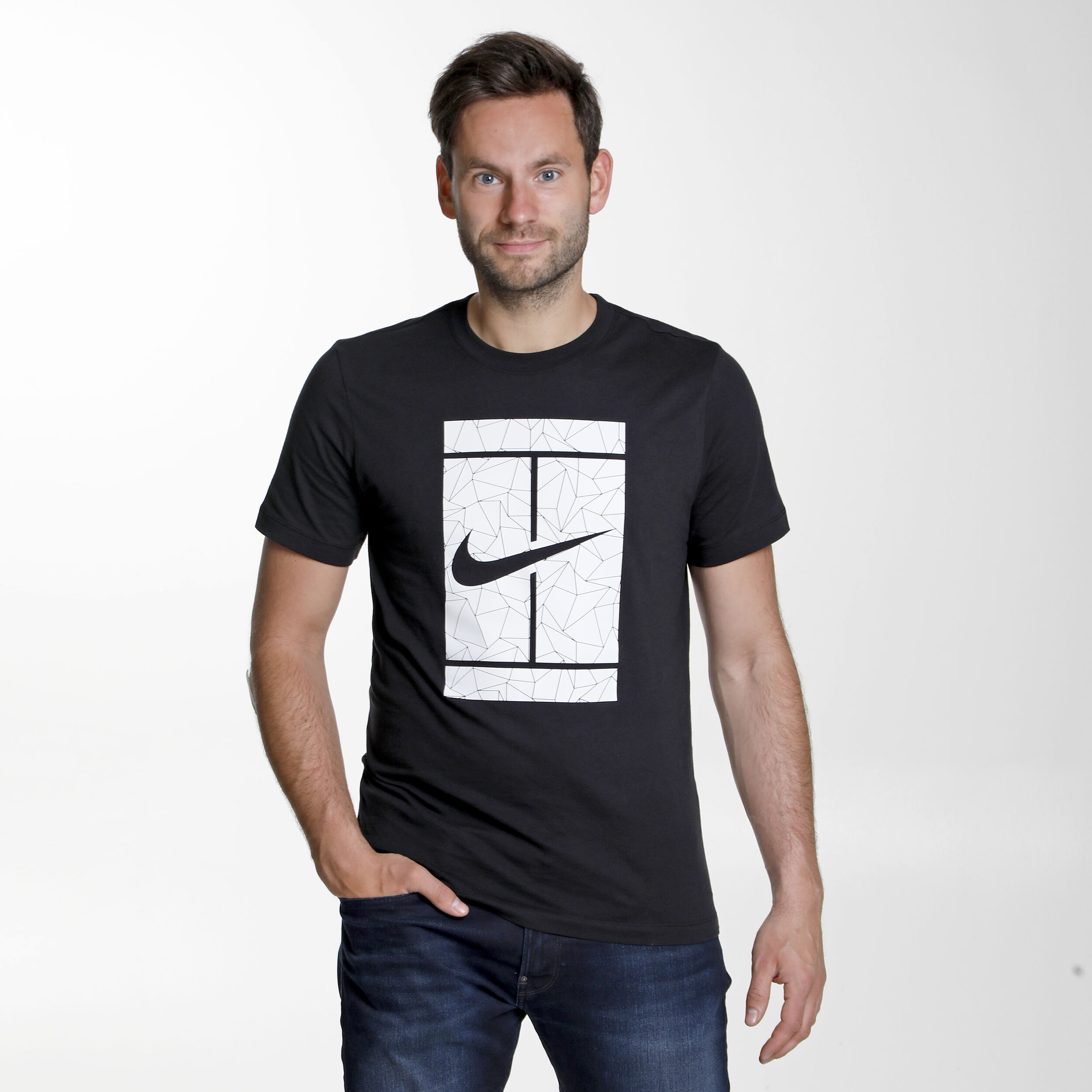 Nike tennisshirt heren 2025