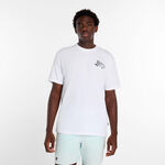 New Balance T-Shirt New Balance Tennis Graphic T Shirt T-Shirt Men-white, black