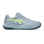 ASICS Clay court shoe ASICS GEL-RESOLUTION X GS Clay court shoe Kids-grey, lime