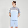 Atrei T-Shirt Men-Light Blue,Grey