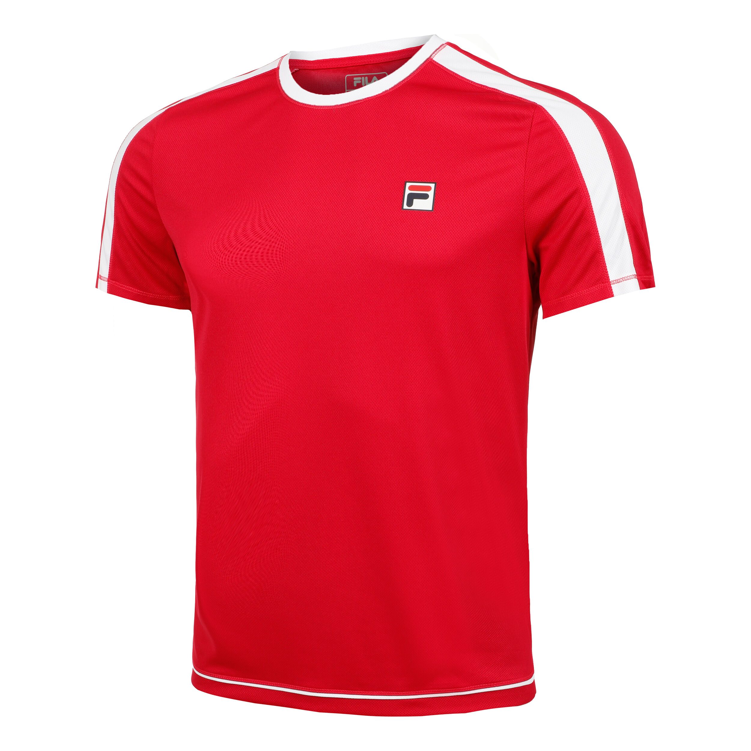 Patrick T Shirt Men Red White