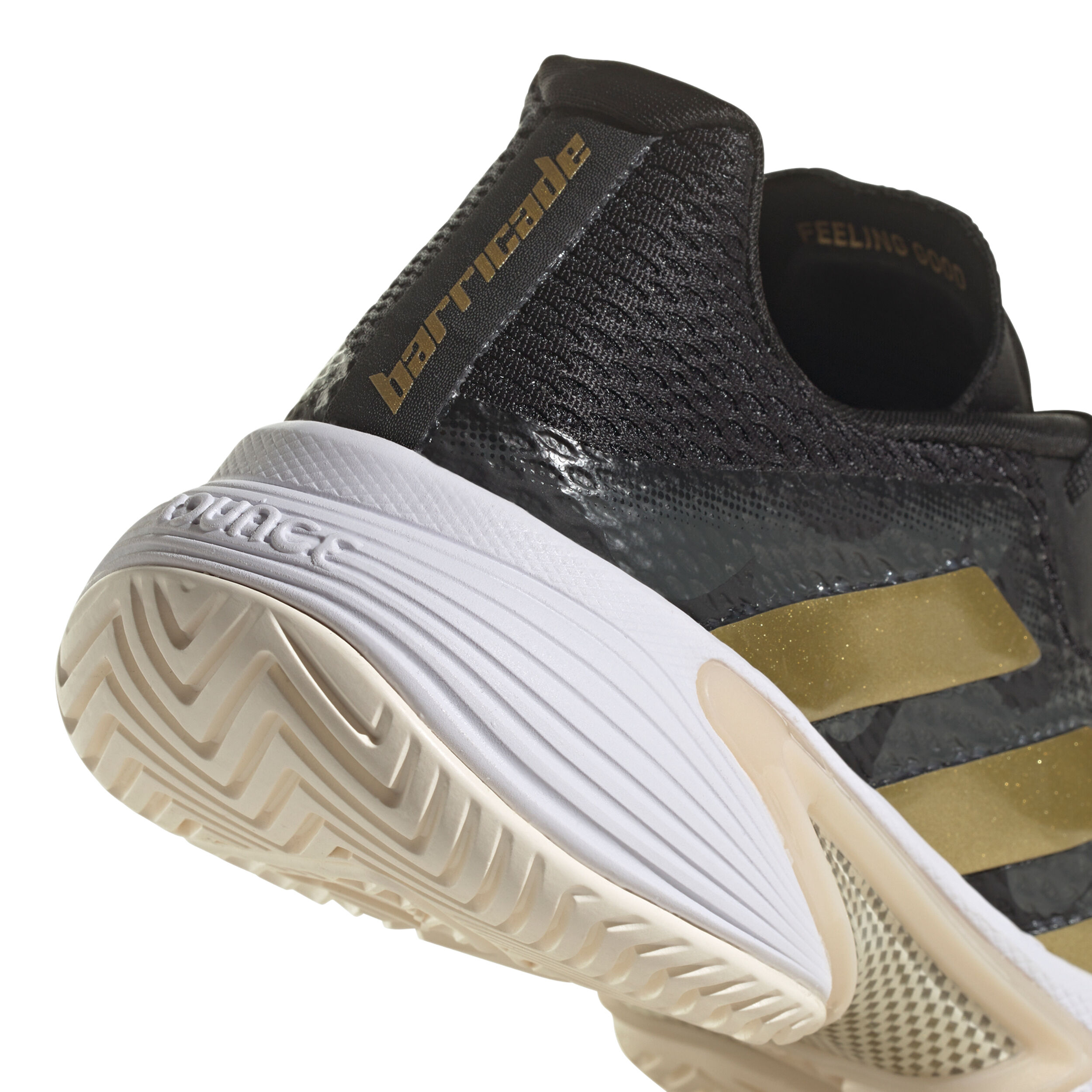 Black and gold store womens tennis shoes