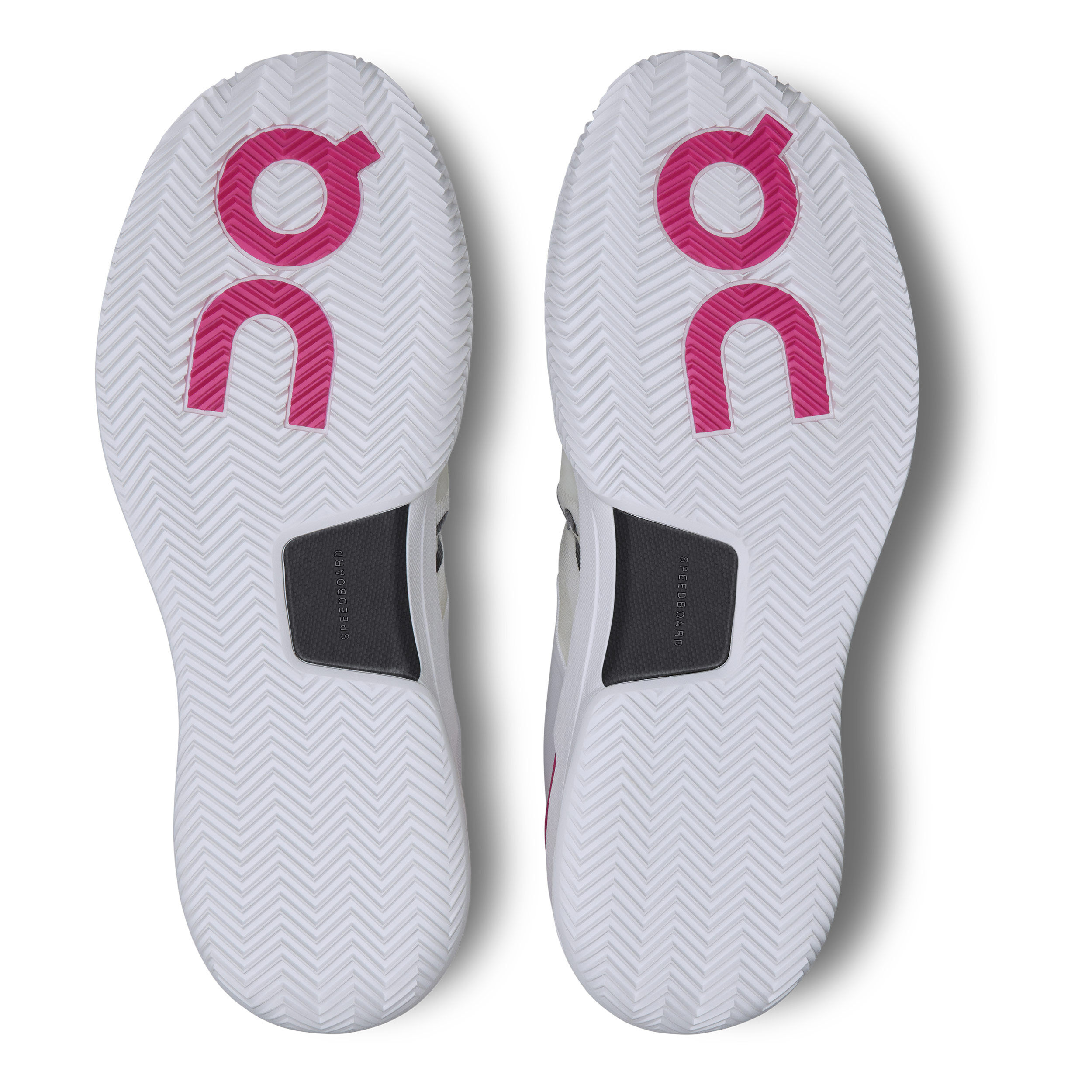 On THE ROGER Pro 2 7.5 M ホワイト/ピンク Women's THE ROGER Pro 2 Clay | White & Pink | On United States