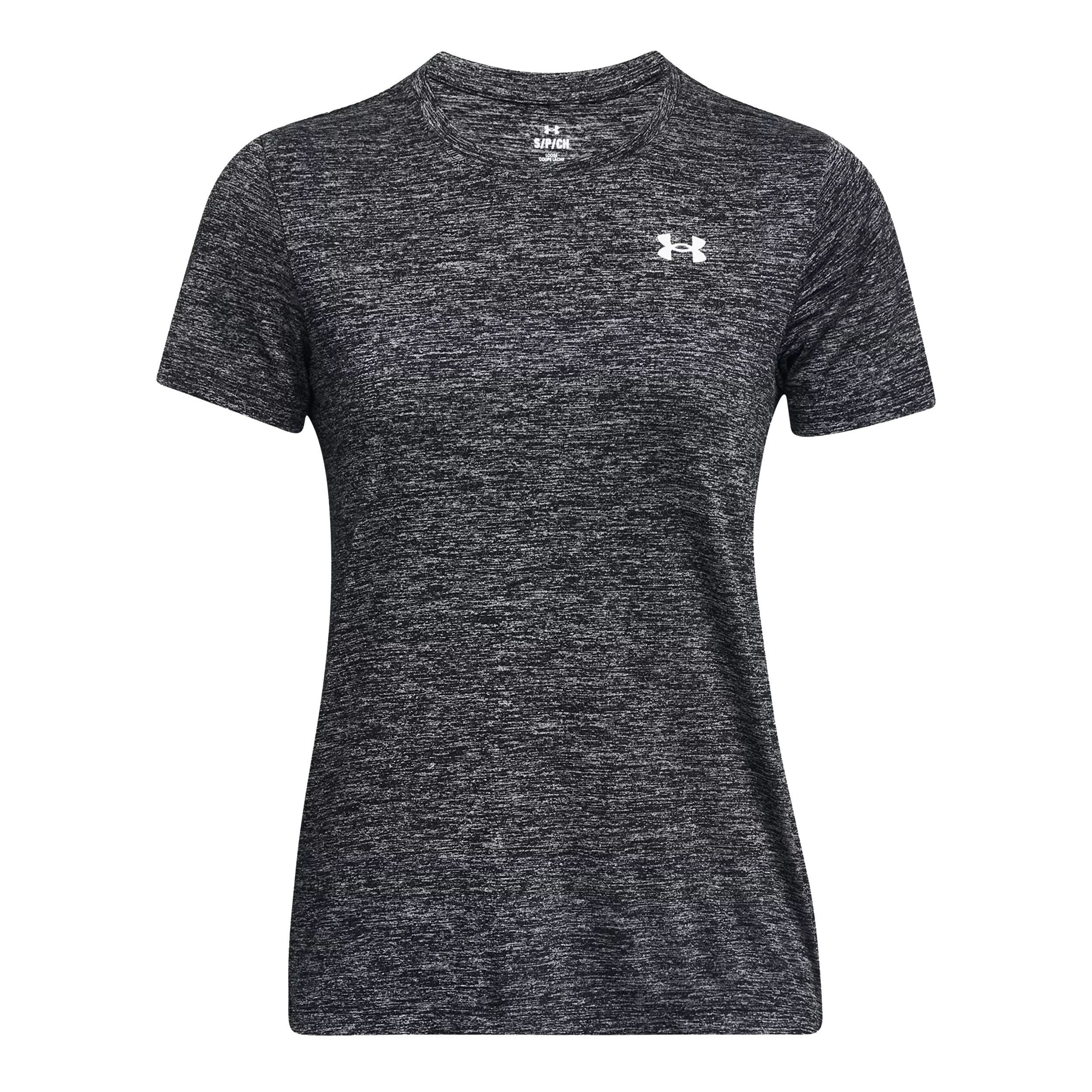 アンダー アーマー Under Armour Tech Tank Twist レディース シャツ トップス Black/White UA Tech™ Twist Women's Tank | Under Armour